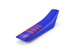 OneGripper Seat Cover Blue / Red - Ribbed
