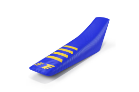 OneGripper Seat Cover Blue / Yellow - Ribbed