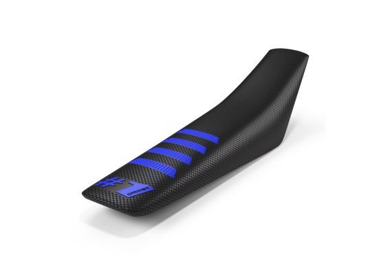 OneGripper Seat Cover Black / Blue - Ribbed