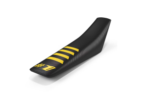 OneGripper Seat Cover Black / Yellow - Ribbed