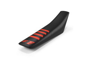 OneGripper Seat Cover Red / Black - Ribbed