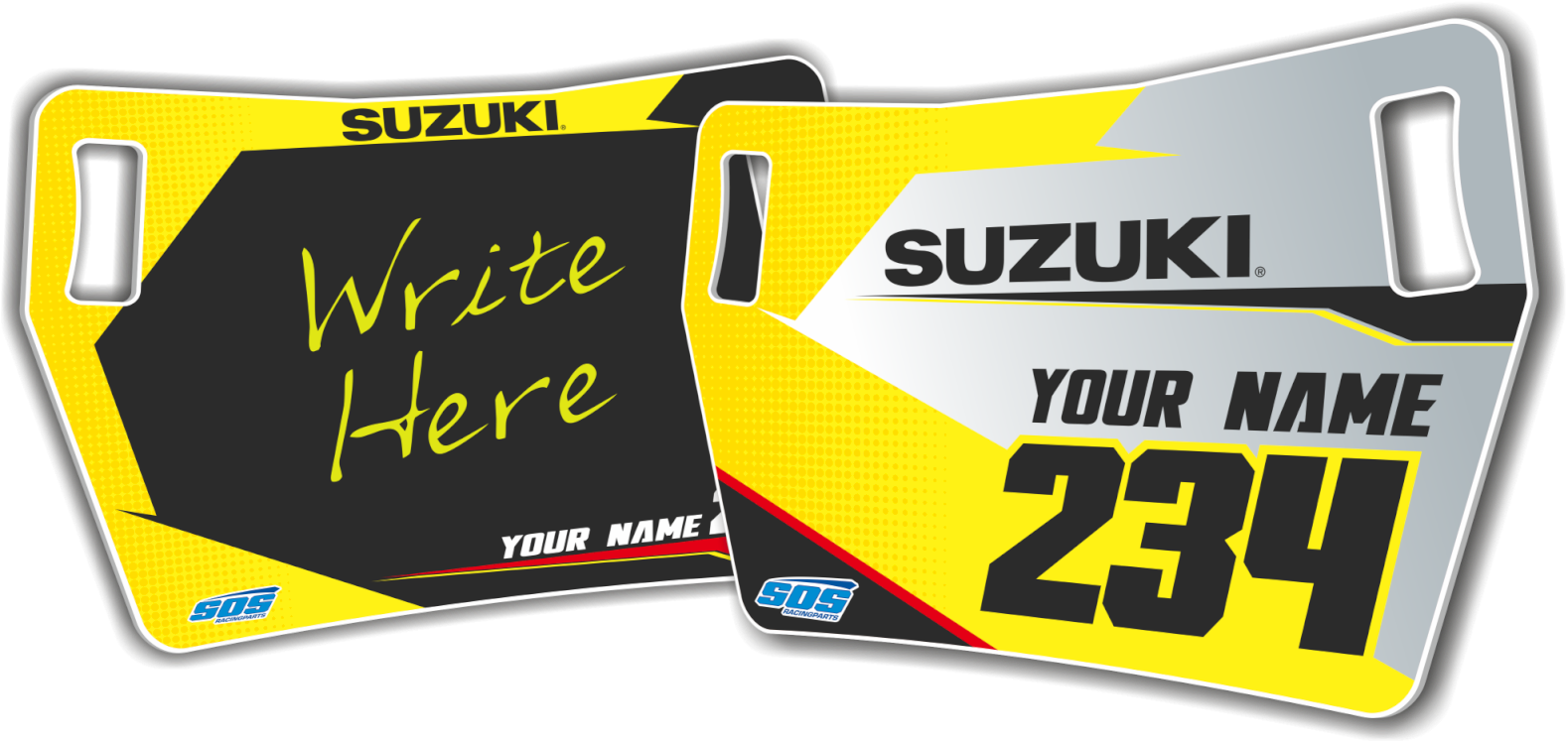 Race 1 Suzuki Pitboard