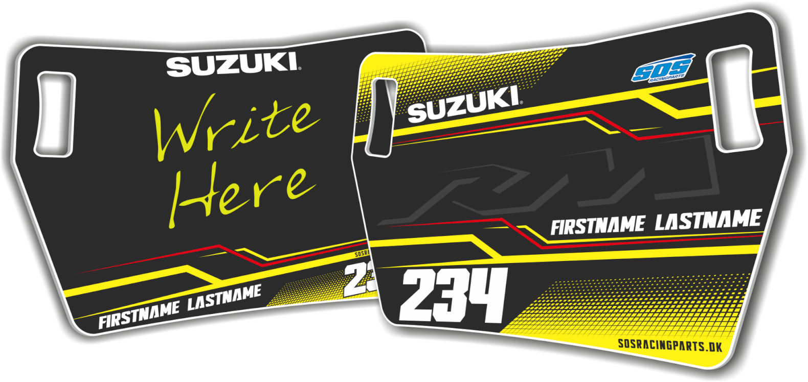 Race 5 Suzuki Pitboard